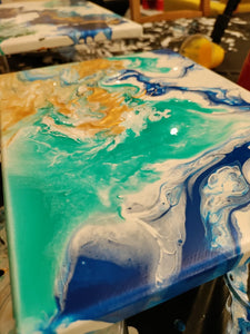 Fluid Art: Acrylic Paint Pouring Workshop (In-person)